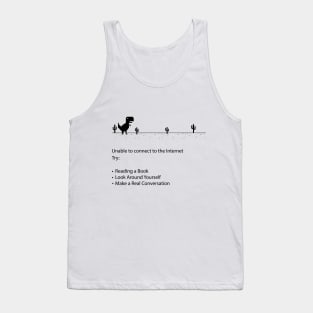 Unable to connect to the internet Tank Top